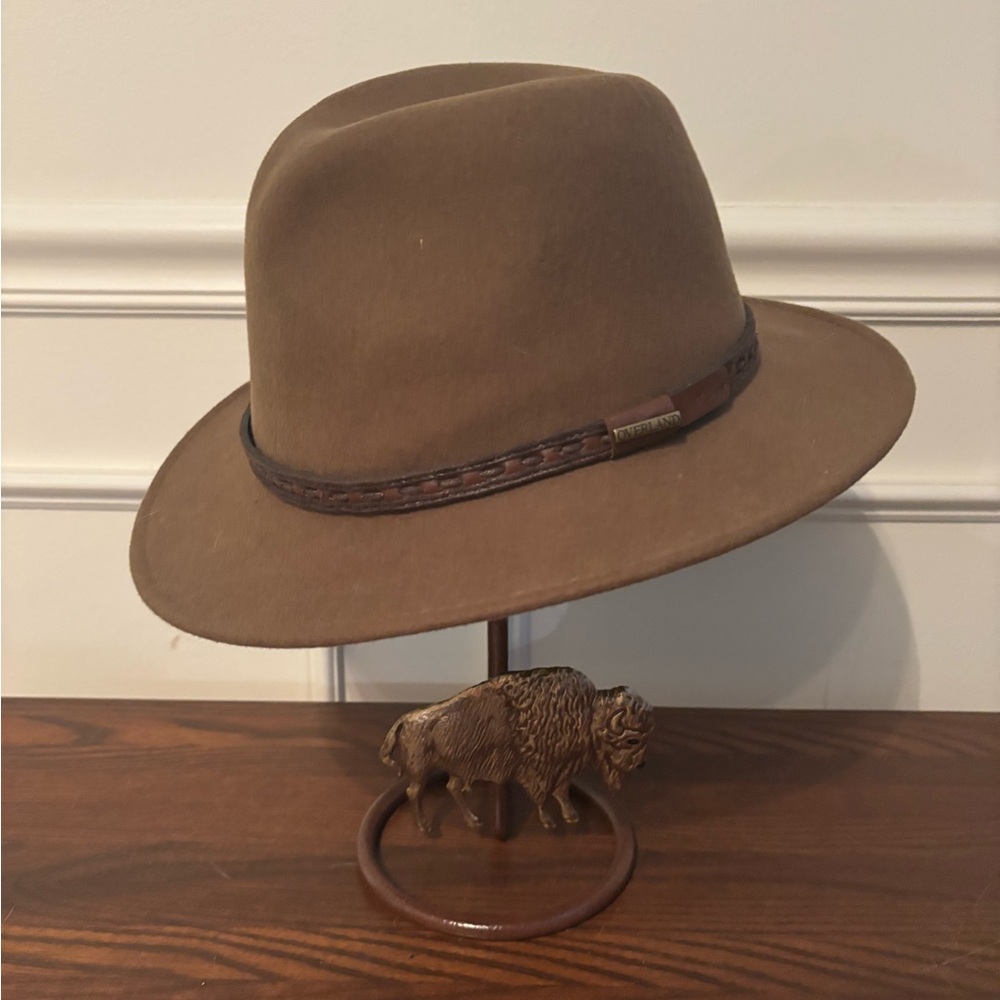 Classic Brown Fedora Hat
